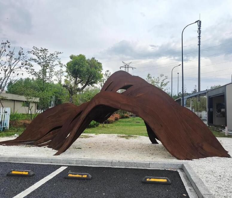 八宿耐候钢板造型